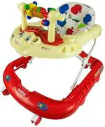 PANDA Musical 2-in-1 Walker (Red)