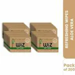 Wiz Refreshing Wipes Single (Pack of 200)