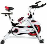 PowerMax BS-155 Exercise Spin Bike with 15 kg Flywheel & LCD Display