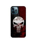 Casotec Punisher Skull Design 3D Printed Hard Back Case Cover for Apple iPhone 12 Pro Max