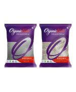 OrganicKrate Suji (Wheat Suji ) - Organic - 1 Kg & OrganicKrate Whole Wheat Flour (Atta) (Premium Grain) - Organic - 1 Kg (Combo Pack 1 Kg Each Total 2 Kg)