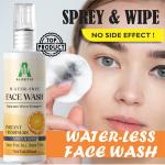 ALOETIC Waterless face wash for oil control 99% Germs cleanser & UV-Rays Protect & Refreshing Face With Cooling Scent.