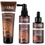 anthi: Anti thinning Regimen Kit | Shampoo 100 ml+ Spray 60 ml+ Serum 40 ml