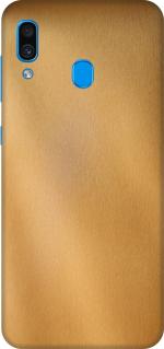 SRG INFOTECH Samsung Galaxy A30 Mobile Skin (golden)