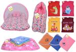 Kwitchy New Born Baby Gift Combo Bedding & Clothing Set Daily Essential Items (0-6 Months)