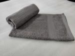 Giza COTTON Hand Towel Set of 2 | Turkish Napkin Set | Color - Grey