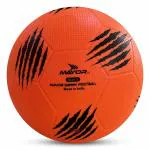 Mayor Sammy Football Indoor and Outdoor Football PVC Football Kids Football for Age Group Below 9 Years - Size: 3 (Pack of 1, Orange)
