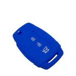 Ashar KeyHub Silicone Key Cover Compatible with Mahindra XUV 300, Alturas G4 (3 Button Flip Key)