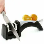 HUENISH 2 Slots Kitchen Knife Accessories Knife Sharpener Tool for Kitchen Knives (278-47)