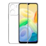 SROCK Vivo Y16 Transparent Cover |Hybrid Shock Proof | Crystal Clear |Flexible | Soft Back Case for Oppo Vivo Y16- Transparent
