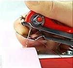 Quelion Handheld Sewing Machine Portable Heavy Duty Mini Manual Sewing Machine