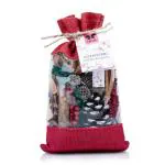 IRIS Home Fragrances Potpourri in Jute Bag Fragrance Cherry Blossom 150 Gram with Potpourri Refresher Oil 5ml