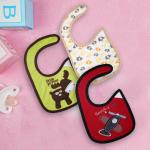 Baby Moo Plane And Elephant Multicolour 3 Pk Bibs