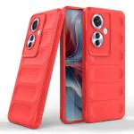 Casotec Back Cover for Oppo F25 Pro 5G / Reno 11F 5G | Full Camera Protection | Liquid Silicon Case | Flexible Bumper Case for Oppo F25 Pro 5G / Reno 11F 5G (Red)
