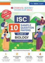 Oswaal ISC 10 Sample Question Papers Class 12 Biology For Board Exams 2024 (Based On The Latest CISCE/ ISC Specimen Paper)_oswaal books