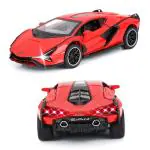 Pluspicks Toy Car Lambo Sian Metal Model Car with Light and Sound Pull Back Toy Car for Boys Age 3 + Year Old Vehicles Alloy Supercar for CarDashboard,Kids,Boy,Girl,Children,Adult,Decoration Items for Home,Office,Kids Study Room,Living room Car Showroom