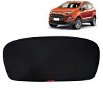 Kingsway Car Rear Windshield Sun Shades Curtains for Ford Ecosport, Model Year : 2012 - 2016, Dicky, Color : Black, Cotton Mesh, 1 Piece