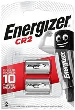 Energizer Primary Lithium Batteries CR2 (Pack of 2)