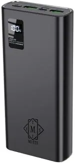 MI-STS K31 Intelligent Digital LED Display PD22.5W Quick Charge 30000mAH Power Bank, Lithium Polymer, Power Delivery 3.0 for Mobile)