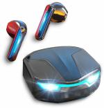 Fryska Black S200 Transformers Edition Gaming Tws Earbuds With 40Ms Low Latency Touch Control Bluetooth Headset, True Wireless