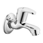 LIPKA Apple Bib Cock Brass Faucet With Flange For Bthroom & Washing Area | Chrome Finish Faucet/Tap