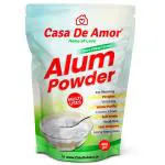 Casa De Amor Fitkari (Phitkari) Alum Stone Powder for Water Purification, Skin Care, After Shave, Deodrant Facial Hair Removal, Canker Sores, Skin Tightening & Many More Uses (400 gm)