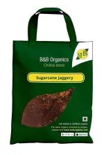 B&B Organics Sugarcane Block Jaggery / Vellam / Gur (No Artificial Colours / Preservative Free / Traditionally Made) (10 kg)