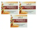 SUBAXO Radiance-x Bath Soap | Premium Bath Soap for Soft & Glowing Skin (75g Each , Pack Of 3)