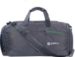 Sibia Grey Polyester Hand Duffel Bag with Shoe Compartment (40 L)