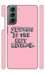 YAPZONE Success is The Best Revenge |Designer Printed Hard Back Cover for Samsung Galaxy S22 5G Premium & Attractive Case for Your Smartphone