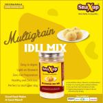 SnaXup Multigrain INSTANT Idli Mix | Ready to cook | Healthy & Nutritious | 750 gm (Pack of 1)