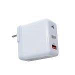 MMAK 45W Rapid Fast Type C/USB Adapter, Fast Charger | PD Charge Compatible for Nothing Phone, iPhone, Google Pixel | QC Port Supports Dash/Warp/SuperVooc/Dart Charging (Adapter Only)