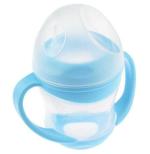 Manan Shopee Kids Blue Polypropylene, Plastic Sipper Cup With Handles