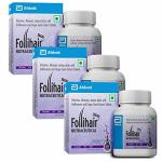 DERMOSYS Follihair Abbott New Biotin with Vitamins Tablets (Pack of 3)
