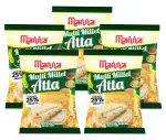 Manna Multigrain Atta 5kg | Certified Low GI Atta | Multi Millet Atta | Wheat Flour with 25% Millets ( 1kg x 5 Packs)