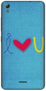 instyler Gionee Pioneer P5w Matte Vinyl Love Printed Mobile Skin Sticker with Scratch Resistant Lamination