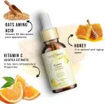 Parwati Gramudyog Herbal Products Parwati Gramudyog Herbal Products Khadi Honey Citrus Face Serum hydrates skin, Soothes irritation & Brightens Skin with (Goodness of Honey, Hyaluronic acid & Vitamin C) (Pack of 1 )