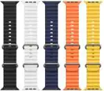 RONIKS Ultra Belt Smart Watch Strap Random Color (Pack Of 1) || Silicone Material || Size Compatile With Most Of Smart Watches