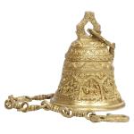 ARTVARKO Decorative Astalaxmi Hanging Temple Bell - 32 inch