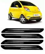 Gee Cee Black Pvc Car Bumper Protector Guard For Tata Nano Type-2 (Set Of 4)