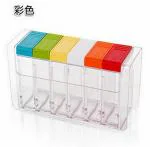 JASIFS 6 Case Spice Shaker Jars, Salt Spices Condiment Container