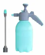 MECHBORN 2L High Pressure Garden Sprayer Bottle Pump with Saftey Valve and Adjustable Nozzle, Multi functional Handheld Mist Spray for Flowers Plant Watering car Glass (Garden Sprayer Bottle Green