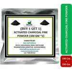 MGBN Activated Charcoal Fine Powder 100 gm - Pack of 2
