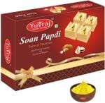 Yuvraj Soanpapadi Or Holi Colours Festival Mithai Combo Pack ( 200 gm x 1) & holi colours pouch 1