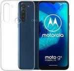 Rawat Motorola G8 Power Lite Transparent Silicon, Rubber Shock Proof Back Cover
