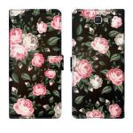 HANIRY FLIP COVER FOR Samsung J7 Prime flip cover | SM-G610F flip cover | Black Rose
