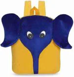 KIDSJOYToyju Multicolor Elephant Soft Backpack, 10 L