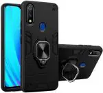 Lenient Black Rubber, Plastic Back Cover For Realme 3, Realme 3I