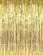 Festiko Aluminium Golden Foil For Party Photo Backdrop Wedding Decor (Golden)
