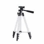 HB PLUS Adjustable Aluminium Rotate 360 Degrees Tripod with Mobile Holder